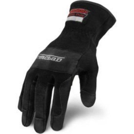 BRIGHTON-BEST Ironclad HW6X-06-XXL Heatworx Heavy Duty Heat Resistant Gloves, 1 Pair, Black/Grey, 2XL HW6X-06-XXL